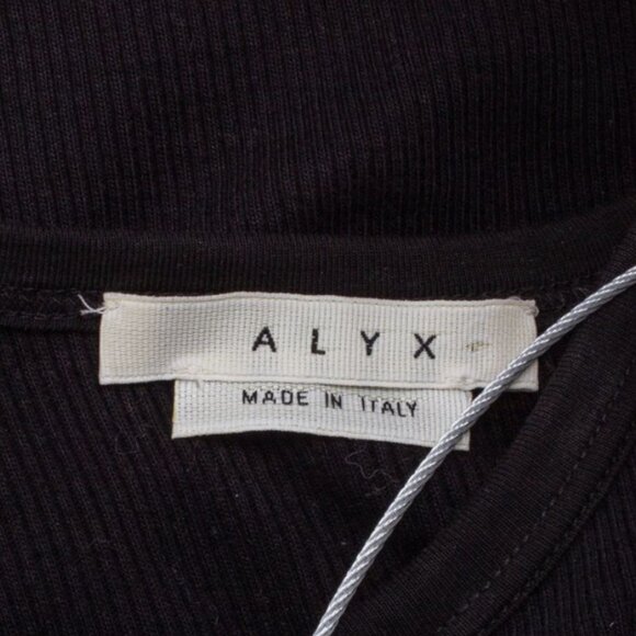 ALYX black  ribbed metal wired design dress - Picture 7 of 8